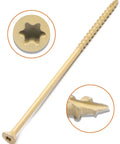 Heavy Duty Built To Last 5 Inch No 10 Exterior Wood Deck Screws Epoxy Coated for Pressure Treated Lumber and Timber Framing