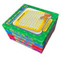 No Hassle Self Teaching Math Machines Set Of Four Straight Up Reliable Tool To Get Addition And Subtraction Down Pat, colorful multiplication boards.