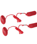 Universal Treadmill Safety Key With Emergency Magnetic Lock Replacement For Running Machines shown with red cord