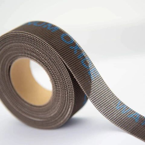 Close-up of mesh sandpaper roll from Multi Grit Mesh Sandpaper Roll Kit With Five Grits 180 240 320 400 600 And A Five Slot Dispenser.