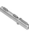 Tough As Nails Alloy Steel Output Shaft 18mm Diameter And 128mm Length For Heavy Duty Power Transmission, angled view