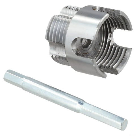 Pro Water Pipe Thread Cutting Tool With Integrated Die For Internal And External Threads Compatible With 20mm 25mm And 30mm Pipes Fast And Reliable For Plumbing Projects Durable All In One, metal threading die and holder