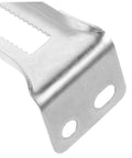 Close-up of metal bracket from 1Set Bifold Door Hardware Kit for Sliding Doors With Roller Replacement Parts and Durable Track System.