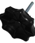 Spare Tire Hold Down Bolt for Secure Mounting and Easy Access, Universal Wheel Carrier Clamp, shown from a side angle