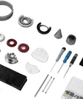 Components from Turbofan Engine Model Kit 1 12 Scale Crafted From Aluminum And Zinc Alloy With Over 300 Parts For Realistic Assembly