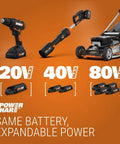 20V Power Share Brushless Impact Driver Tool Only With Quick Release One Quarter Inch Hex Chuck High Torque and battery options