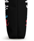 Side view of Dragon Boat Racing Paddler Tote Bag For Dragonboating Enthusiasts And Paddling Teams A Durable Everyday Carryall For Men And Women