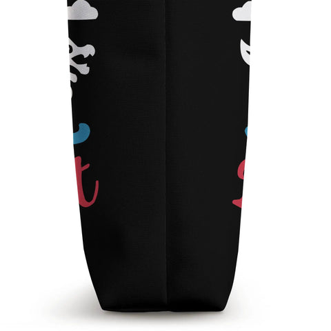 Side view of Dragon Boat Racing Paddler Tote Bag For Dragonboating Enthusiasts And Paddling Teams A Durable Everyday Carryall For Men And Women