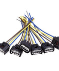 Toyota Lexus Ignition Coil Connector Plug Harness Replacement Four Way Female Pack Of 6 For 90980 11885 Compatible With Dorman 645 940 90919