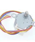 Top Notch 24BYJ48 DC Stepper Motor 12V Four Phase Gear Reduction Unit for Robotics And Automation Projects with wiring.