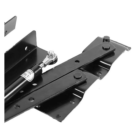 Close-up of Two Pack Furniture Hydraulic Lifting Hinges For Top Opening Frames And Cabinets Upward Swing Lift Up Mechanism 