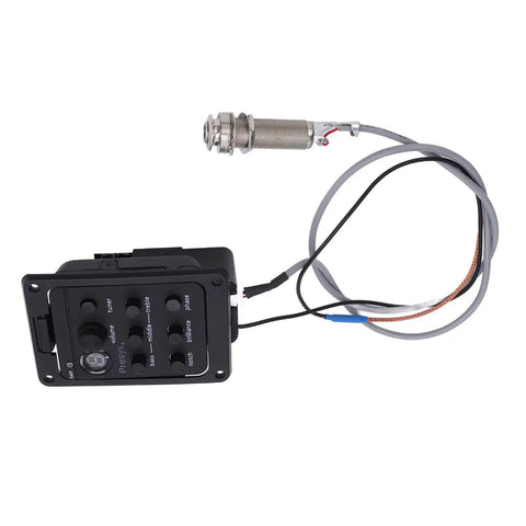 Acoustic Guitar Preamp With EQ And LED Display, Onboard Tuner And Volume Control For Presys Plus, Phase Inversion