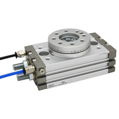 Pneumatic Rotary Cylinder Double Acting Air Table Actuator for Precise Motion Control and Automation MSQB MSQA Series, durable design.