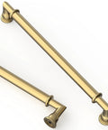 10 Pack 7.5 Inch Champagne Bronze Cabinet Handles For Kitchen Cabinets And Drawers, Heavy Duty Metal Pulls, Rust Resistant Hardware, 192mm Long