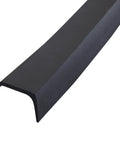 16 Ft Black Rubber Garage Door Bottom Seal With Nails Included Weatherproof Draft And Moisture Barrier