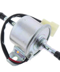 Right As Rain Aftermarket 12V Electric Fuel Pump With White Plug Am876266 Am876207 Compatible With John Deere Tractors close-up angle.