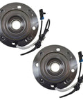 Truck Grade Steering And Suspension Kit With Ball Joints Tie Rods And Wheel Hubs For Chevy And GMC Full Size Trucks Suburban 1995 1999 And 1995 2000 12 Piece Sealed Bearing Set Direct Fit front wheel hub pair with ABS sensors
