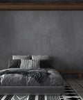 Bedroom with Dope Dark Concrete Wallpaper Peel And Stick Cement Texture Self Adhesive Contact Paper 31 By 157 Inches Waterproof