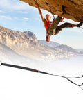 Adjustable Climbing Lanyard With Ascender And Foot Pedal Belt For Hanging Stands Trail Ready Rugged Outdoor Gear in action