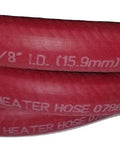Red Thermoid Premium heater hose, 6 ft long, 5/8 in ID, automotive replacement
