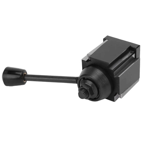 Close-up of Wedge Type Tool Post Piston Quick Changing Boring Holder High Speed Steel CNC Lathe Tool Holder for Industrial Use