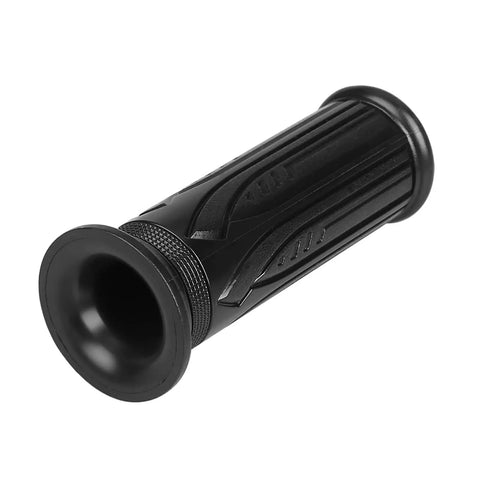 Get This Waterproof Lcd Throttle Grip With Bright Led For Electric Bikes Scooters And Cars Featuring Ergonomic Textured Grooves And Real-Time Power Display Plus Security Lock Status black ABS handle grip