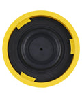 Subaru Brake Master Cylinder Tank Cap Replacement 26452AG001 26452AG000 top view, yellow and black design, direct fit