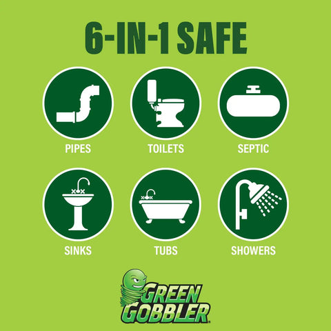 Drain Opening Pacs For Clogged Toilets Sinks Showers And Tubs Hair Clog Remover Toilet Clog Remover Septic Safe chart