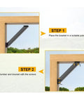 Step-by-step guide for Heavy Duty 12 Pack 45 Degree Angle Support Brackets Built Tough For Decks And Patios installation process.