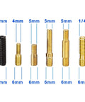 Various screws for 4.7 Inch Carbon Fiber Car Radio Antenna Mast Replacement for Cars and Trucks Universal Fit