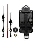 DIY Pendulum Clock Movement Kit With Silent Hands And Fittings For Non Ticking Operation Dope Replacement Parts shown with components