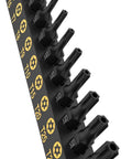 Tamper Resistant Torx Bit Set 13 Piece T4 Through T40 S2 Alloy Steel Impact Grade in Organizer Sleeve