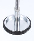 2pcs Brass Rotating Bathtub Drain Plug with Flat Seal for Bathroom close-up view showcasing the metal base and sealing ring.