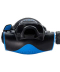 Front view of Leg3nd Dive Regulator With Auto Closure Device Protection, ergonomic mouthpiece and aqua flex hose connection