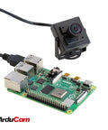 16MP Wide Angle USB Camera With Metal Case And Microphone Dope 4K Capable UVC Webcam For Laptop connected to Raspberry Pi