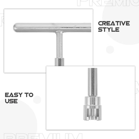 Heavy Duty Steel Dent Puller And Street Smart Auto Dent Remover tool detail, shiny chrome finish, designed for quick dent fixes.