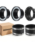 4 Inch Magnetic Dust Collection Fittings For Woodworking Tools Includes One Connector Two Receivers And Two Couplers displayed with rubber boots.