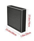 No Drill Radiator Cover Cabinet For Home Wall Mounted Conceals Old Radiators And Clutter With Flat Top Shelf For Decor And Essentials