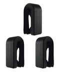 Premium Wall Mount Automatic Locking Towel Hook With Smart Space Saving Design And No Sweat Storage For Daily Grind In Slick Matte Black Finish for modern spaces.