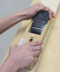 KANNA Japanese Manual Smoothing Block Plane 60mm For Woodworking Traditional Kanna Hand Plane in use on wood surface
