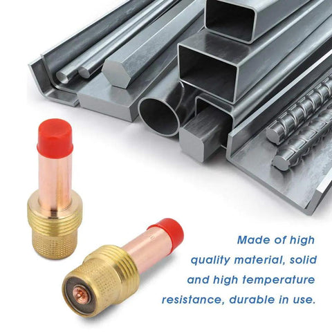 50 Pcs TIG Gas Lens Collet Body Kit For WP17 WP18 WP26 TIG Torch Welding Consumables Set For Quick Replacements