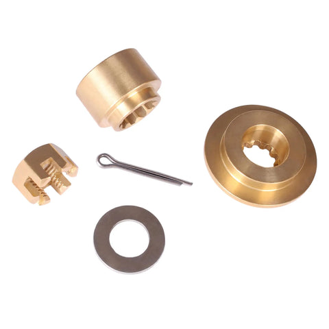 Stopper Propeller Bush Thrust Washer Kit With Spacers And Prop Nut Hardware For Suzuki 25HP 30HP DF25 DF30 And Evinrude Johnson Outboards 3 Inch Gearcase
