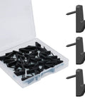 Stainless Steel Picture Hanging Nails And Hooks 30 Pack Heavy Duty Push Pins Thumbtacks for wall decor in open box