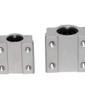 4 Pack Linear Motion Bearing Slides With Bushings SCS8UU For CNC Builds, 3D Printer Parts, Precision Machinery Tools, front view