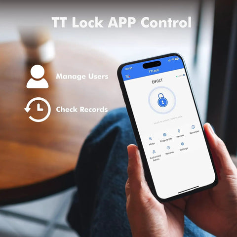 Smart Biometric Fingerprint Door Lock With App Control And Backup Keys Zero Fuss Keyless Entry Upgrade Smooth Touch Access Heavy Duty IP66 Shield For Quick Deadbolt Replacement
