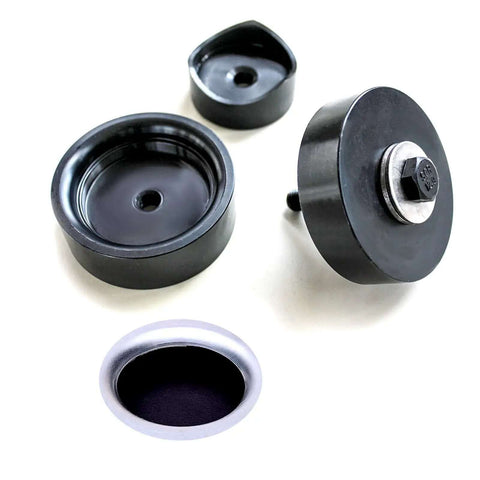 Heavy Duty Hole Punch And Flare Tool For Metalworking Black Finish Half Inch Dimple Plate Dies For 16 Gauge Steel