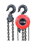 Sturdy Retractable Crane Bracket With Small Tripod Designed For Electric Hoist And Manual Chain Block Lifting Jobs Featuring 2 Ton Capacity Plus 3 Meter Fillet Support To Handle Heavy Loads Smoothly showing hooks and chains.