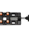 Aluminum Alloy Handheld Drill Press Vise Clamp Opens 0-2.1 Inches Parallel Table Vise Clamp for Jewelry Making and Crafts