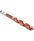 Heavy Duty Wood Auger Drill Bit, 7.5 Inch Long, Three Quarter Inch Diameter, Triple Sharpened High Speed Steel, Deep Flutes
