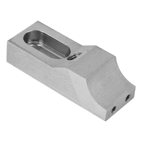 S136H Die Steel Side Clamp Vise Set Low Profile 2Pcs Adjustable CNC Machining Clamps With 20Mm Height showing a close-up of the steel clamp.